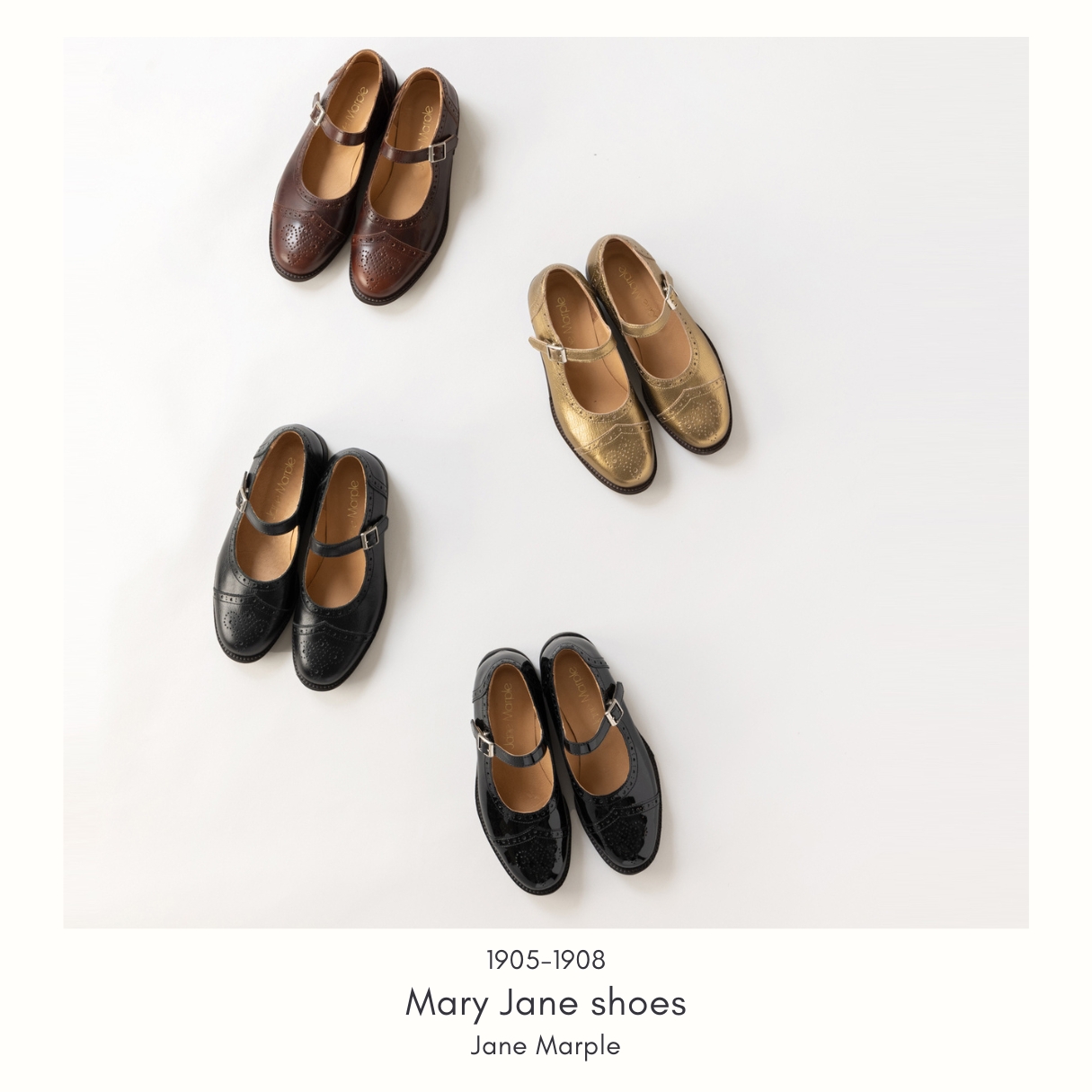 メリージェーンシューズ】NEW RELEASE | Jane Marple Official Web 