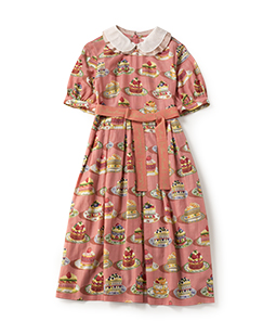 Anniversary cakes triple collar dress