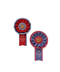 Royal riding club rosette