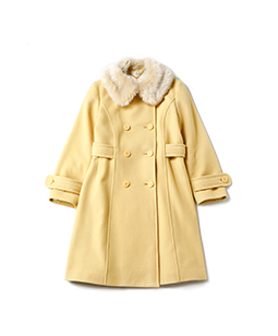 Lamb pile charlotte coat