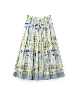 Jardin des violettes dress skirt