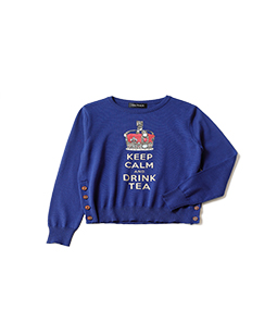 Royal crown sweater