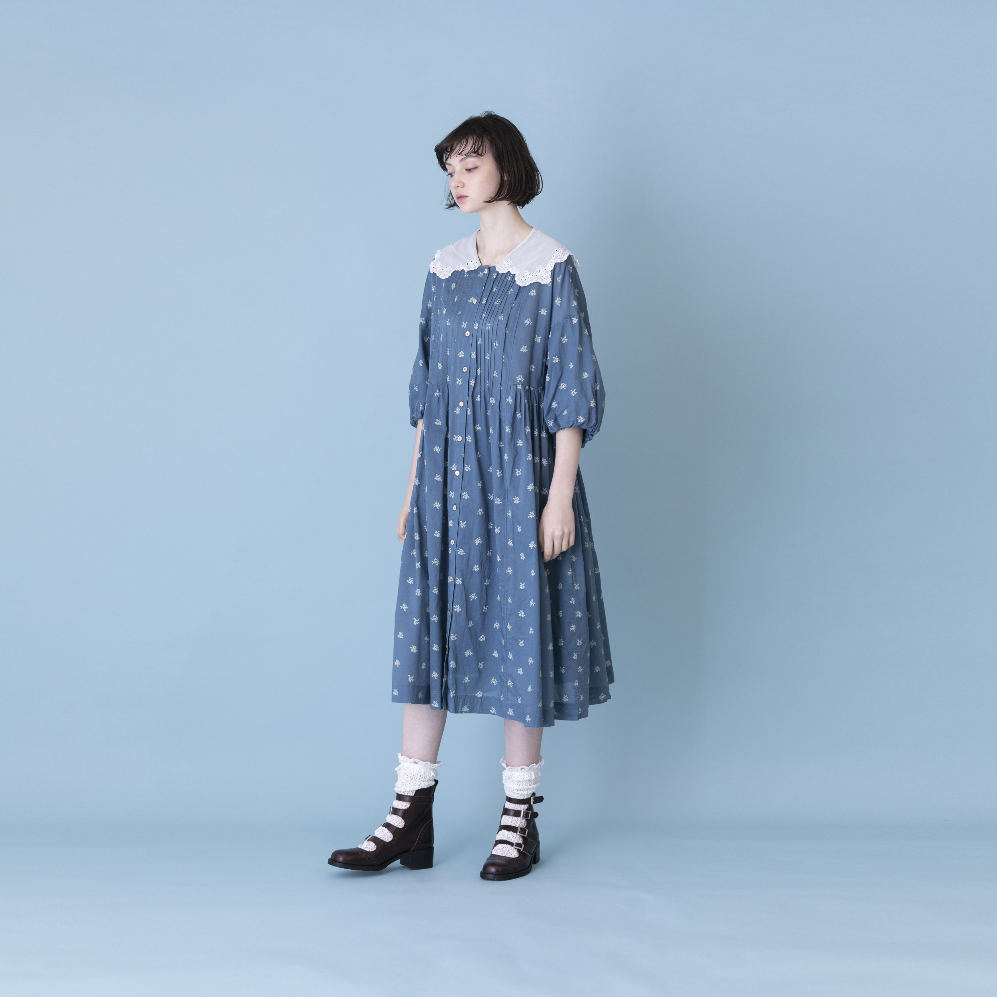 『ヴィンテージフラワー』タブリエドレス / ラップスカート | Jane Marple Official Web Site | St.Mary