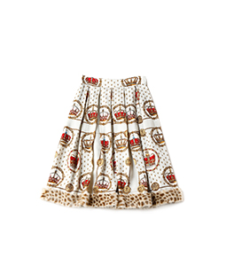 Kingdom scarf crown skirt