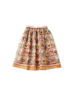 Seeds of hope sheer skirt