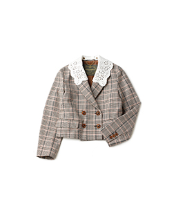 Spring glen check spencer jacket