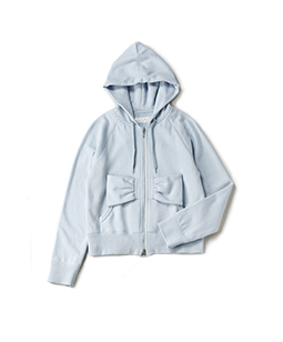 Ribbon pocket parka