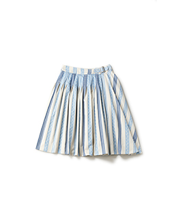 Ribbon jacquard stripe 2 Face skirt