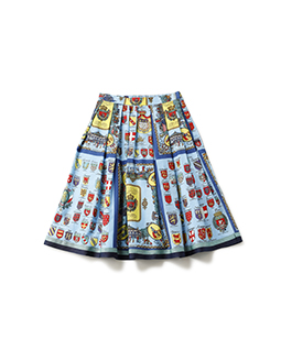 Bon dimanche tuck skirt