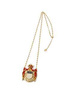 French crest pendant