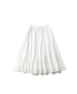 Cotton lawn victorian skirt