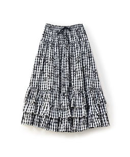 Picnic cloth dirndl skirt