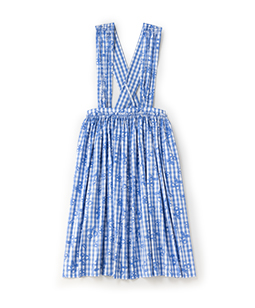 Picnic cloth suspenders skirt