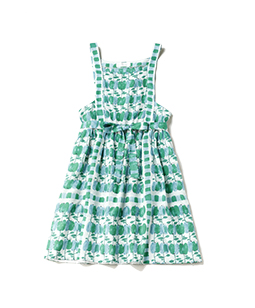 Little apples apron dress