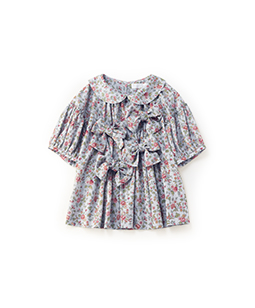 Rambling rose quatre ribbon blouse