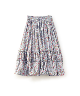 Rambling rose bubble skirt