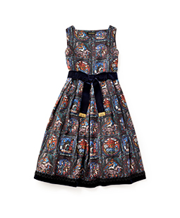 Color in tales square dress 