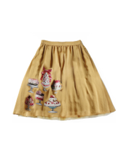 Sweets In The Palace decoupage skirt