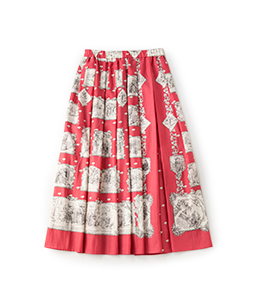 Spirit of liberty wrapped skirt