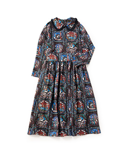 Color in tales tablier dress  