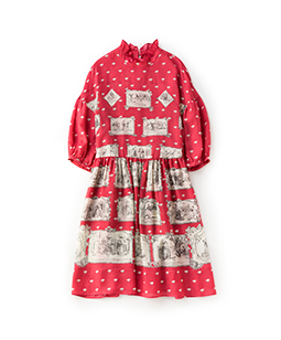 Spirit of liberty puffy sleeve dress