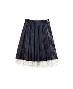 British mix skirt