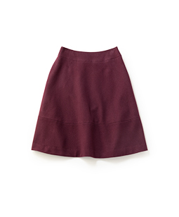 Lamb melton lantern skirt