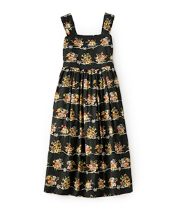 Jubilee flowers strap dress 