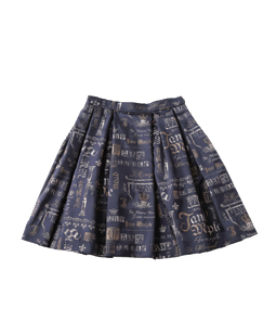 Twinkle Logotype mini skirt