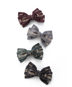 Twinkle Logotype ribbon hair corsage