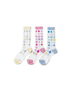 Candy’s dot crew socks