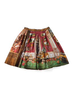 English Manor House mini-skirt