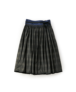 Memory shadow check wrapped skirt