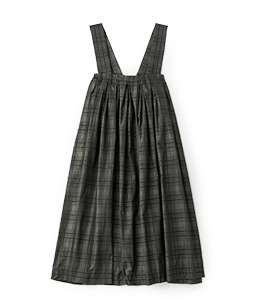 Memory shadow check strap skirt 