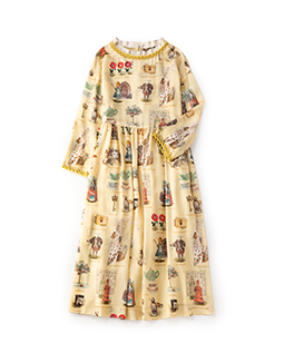 Alice’s dictionary tablier dress 