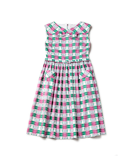 Graffiti check 50’s dress