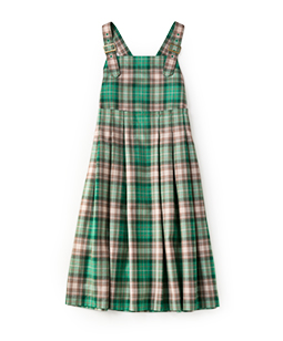 Wool tartan dormitory skirt 