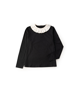 Pleats collar pullover 