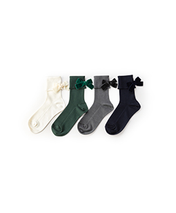 Cuff crew socks