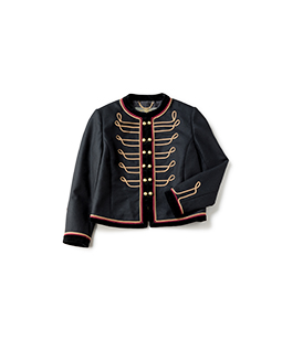 Fine flannel napoleon jacket