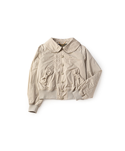 Memory cloth field blouson