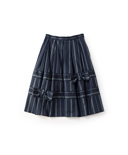Regatta stripe double ribbon skirt