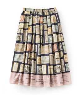 Precious invitations tuck skirt