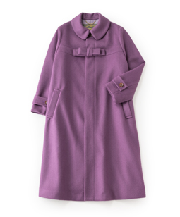 Lamb beaver dress coat