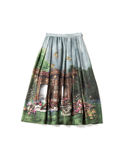 Holy library airy skirt