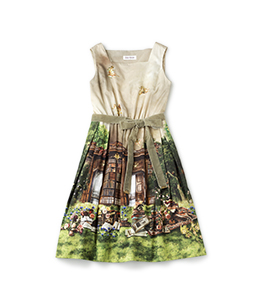 Holy library square dress