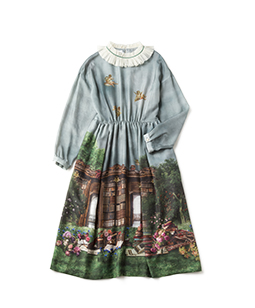 Holy library afternoon dress