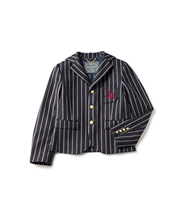 British stripe dormitory jacket