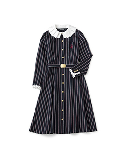 British stripe dormitory dress