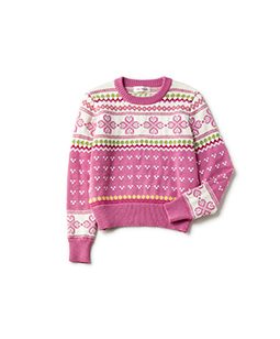 Fine merino fair isle sweater 